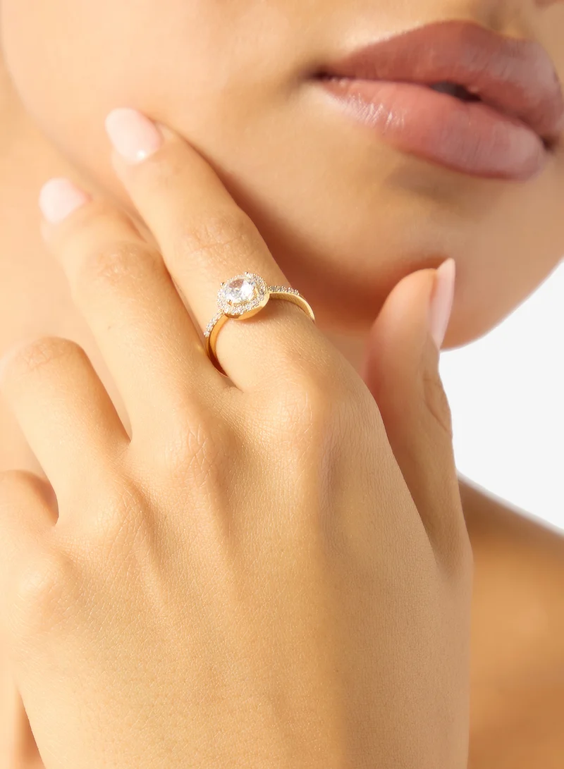 ELLA Rhinestone Diamonte Embellished Ring